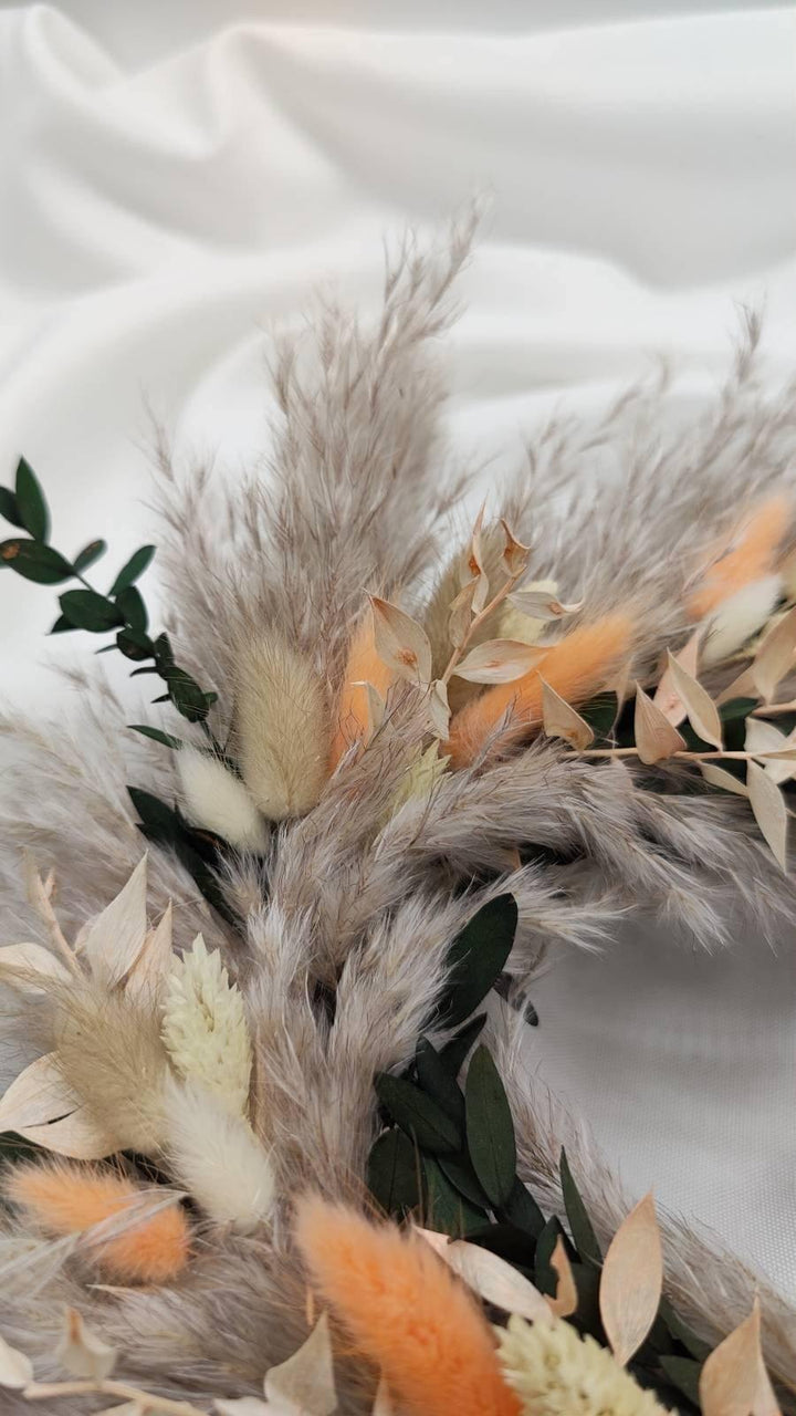 Trockenblumenkranz „Amy“ - www.Flower-Passion.com