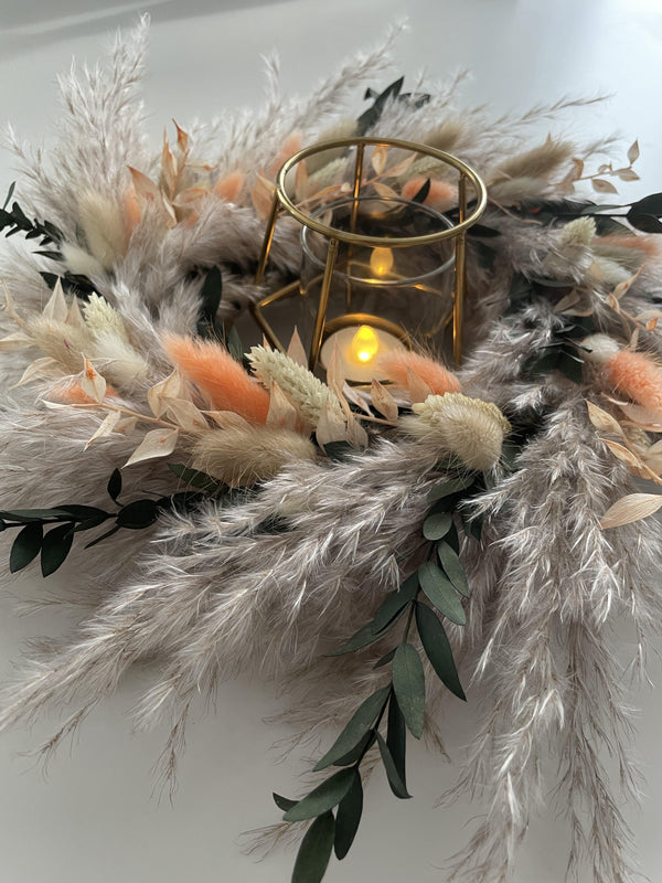 Trockenblumenkranz „Amy“ - www.Flower-Passion.com