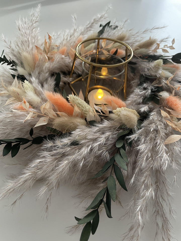 Trockenblumenkranz „Amy“ - www.Flower-Passion.com