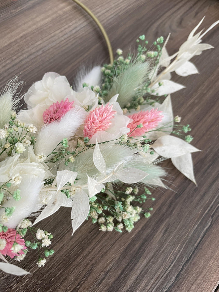 Trockenblumenkranz „Sommerlaune“ - www.Flower-Passion.com