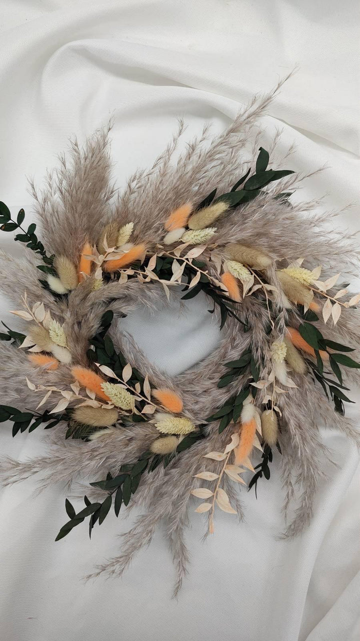 Trockenblumenkranz „Amy“ - www.Flower-Passion.com