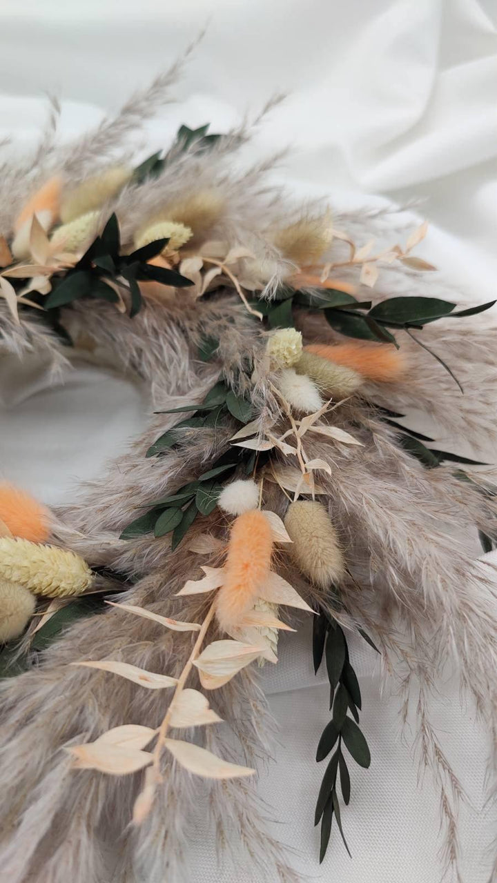 Trockenblumenkranz „Amy“ - www.Flower-Passion.com