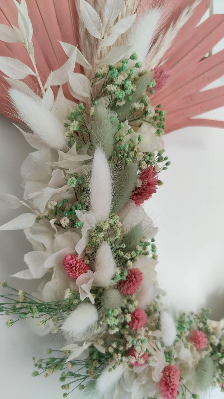 Trockenblumenkranz „Sommerlaune“ - www.Flower-Passion.com