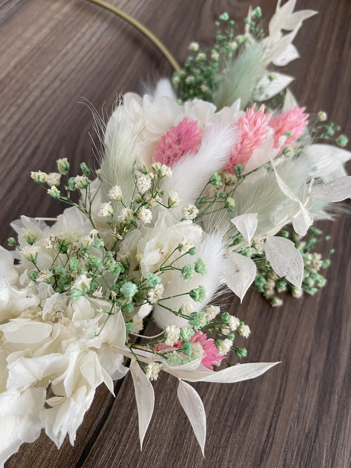 Trockenblumenkranz „Sommerlaune“ - www.Flower-Passion.com