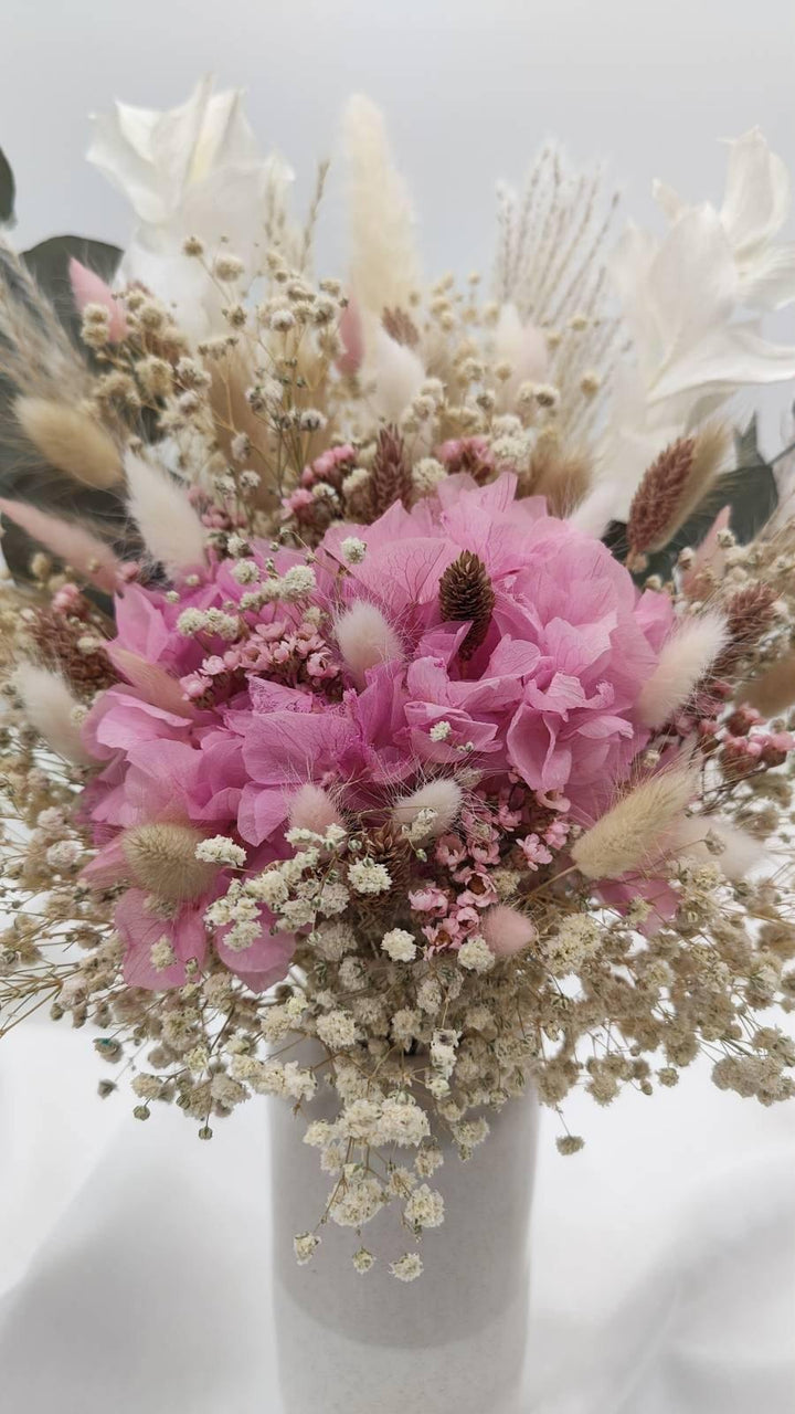 "Rose" Trockenblumenstrauß - www.Flower-Passion.com