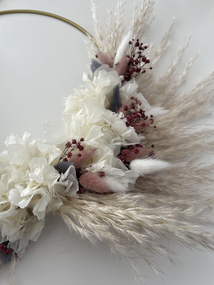 Trockenblumenkranz „Luise“ - www.Flower-Passion.com