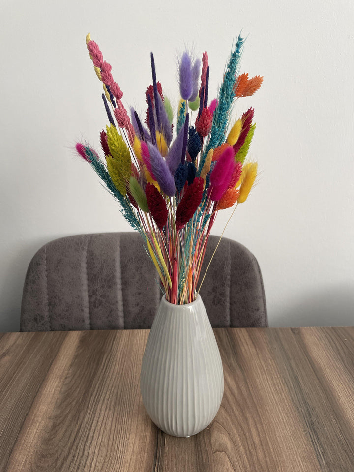 "Colours" Trockenblumenstrauß - www.Flower-Passion.com