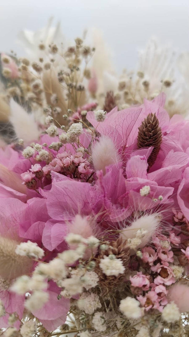 "Rose" Trockenblumenstrauß - www.Flower-Passion.com