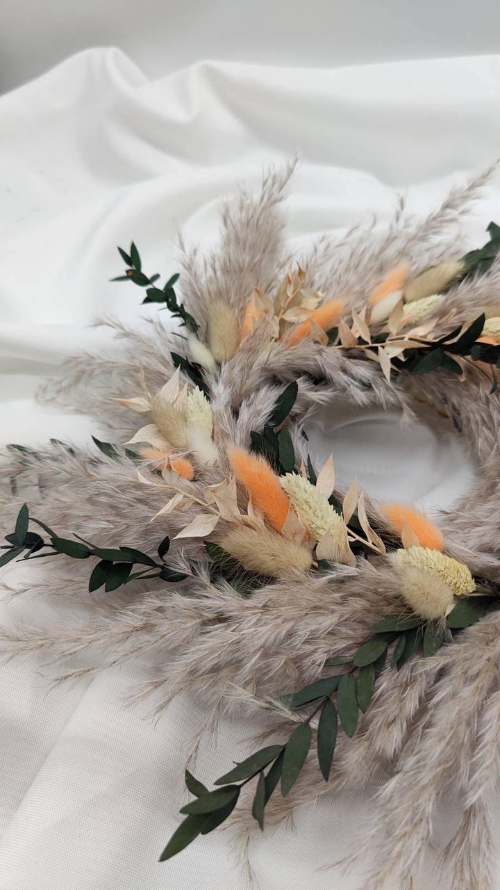 Trockenblumenkranz „Amy“ - www.Flower-Passion.com