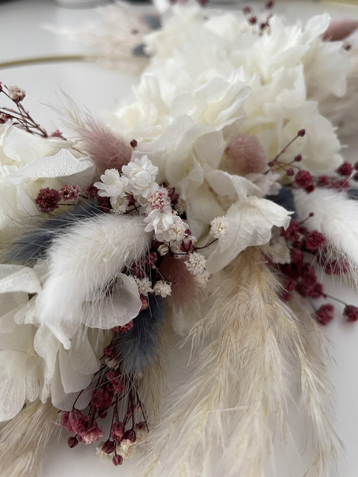 Trockenblumenkranz „Luise“ - www.Flower-Passion.com