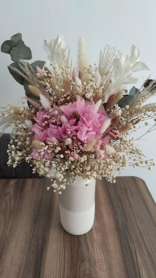 "Rose" Trockenblumenstrauß - www.Flower-Passion.com