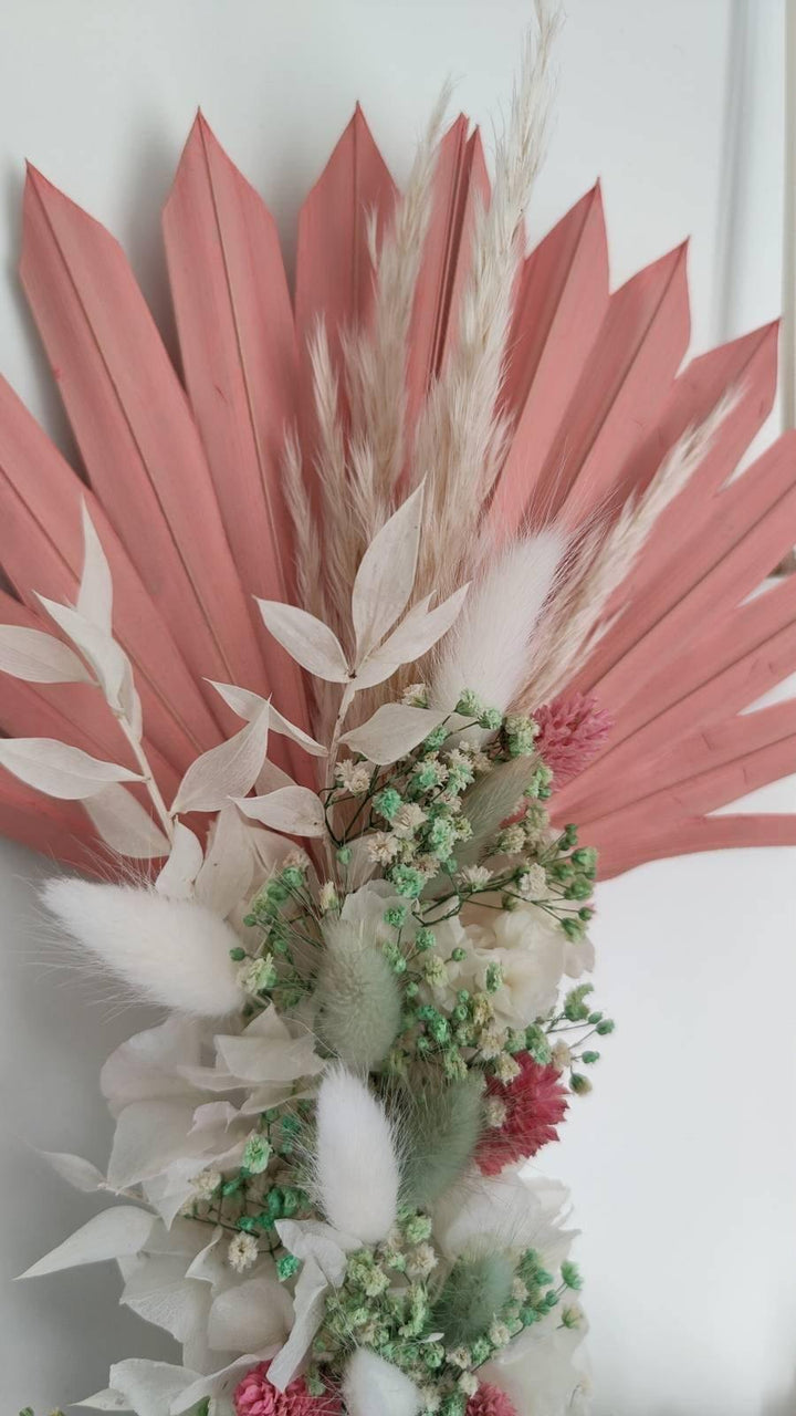 Trockenblumenkranz „Sommerlaune“ - www.Flower-Passion.com