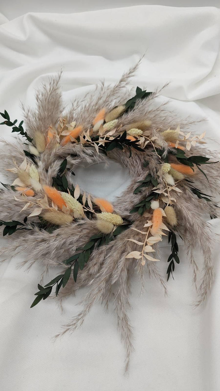 Trockenblumenkranz „Amy“ - www.Flower-Passion.com