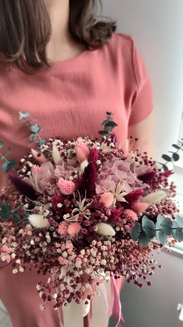 „Berry Blossom" Brautstrauß - www.Flower-Passion.com