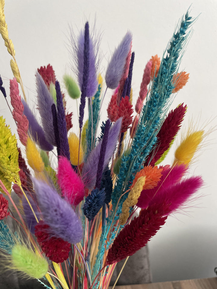 "Colours" Trockenblumenstrauß - www.Flower-Passion.com