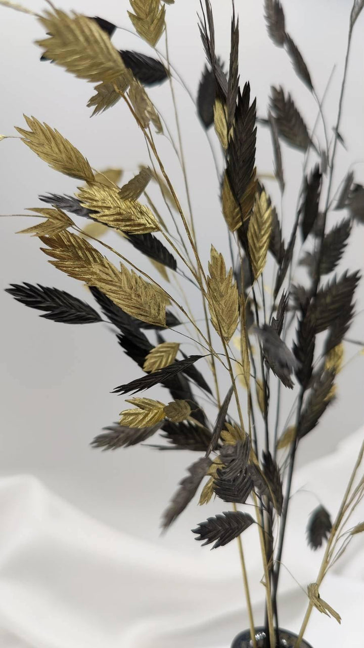 Chasmanthium Plattährengras | Gold 1 Bund - www.Flower-Passion.com