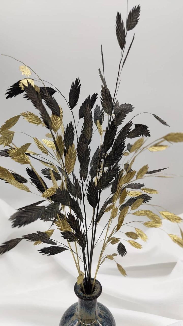 Chasmanthium Plattährengras | Gold 1 Bund - www.Flower-Passion.com